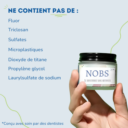 NOBS - Dentifrice Solide